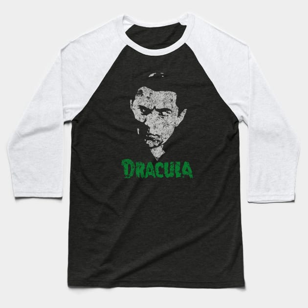 Bela Lugosi is Dracula in the 1931 film Baseball T-Shirt by DaveLeonardo